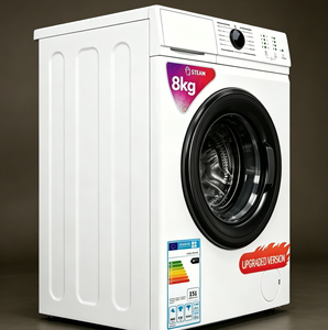 En Stock para Envío Inmediato, Lavadora de 8 kg, Automática, de <span class=keywords><strong>Carga</strong></span> Frontal, para el Hogar, Electrodoméstico para Lavar Ropa - Product Image 1