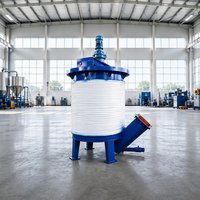 Cuve de lavage à chaud haute performance pour flocons de PET, réservoir de lavage à chaud pour le recyclage du plastique, destiné aux lignes de production de lavage de bouteilles PET