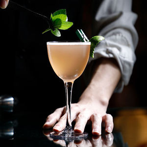 Fantasiosi calici unici Nick e <span class=keywords><strong>Nora</strong></span> bicchieri da Cocktail incisi incise tazze di cristallo Martini vino di cristallo Cocktail Glass Restaurant - Product Image 3