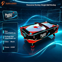 Table de hockey aérien électronique en gros pour usine, facile à déplacer, machine de jeu de sport d'arcade commerciale avec affichage numérique du score