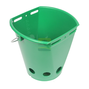 Seau d'alimentation pour veaux de 8 L, matériau de qualité alimentaire, 5 tétines, équipement d'alimentation, <span class=keywords><strong>anti</strong></span>-<span class=keywords><strong>chute</strong></span> et <span class=keywords><strong>anti</strong></span>-morsure - Product Image 3