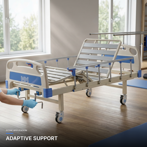 <span class=keywords><strong>Achat</strong></span> <span class=keywords><strong>en</strong></span> gros de lits d'hôpital manuels à deux manivelle <span class=keywords><strong>pas</strong></span> chers pour les appels d'offres gouvernementaux - Product Image 1