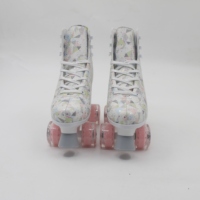 Patins à roulettes pour femmes les plus vendus, patins en ligne à 4 roues pour débutantes avec roues en PU lumineuses