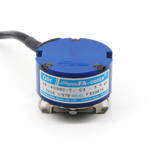Encodeur incrémental Tamagawa Fa-Coder Oih48-4096C/T-C3-5V4X avec câbles 5V, fabriqué au Japon - Product Image 1