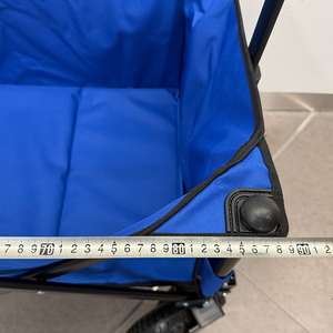 Carrello Pieghevole Ecologico OEM con Ruote in Schiuma Solida da 8,5 Pollici per Campeggio, Pesca e Uso Esterno - Product Image 4