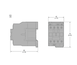 Original CONTATOR TRIPOLAR EASYPACT TVS 18A 1NO BOBINA 440V LC1N1810CC5N , CONTATOR LC1N1810CC5N 50Hz - Product Image 5