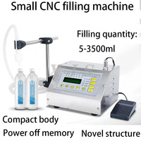 Machine de remplissage numérique semi-automatique de bureau pour liquides alcoolisés