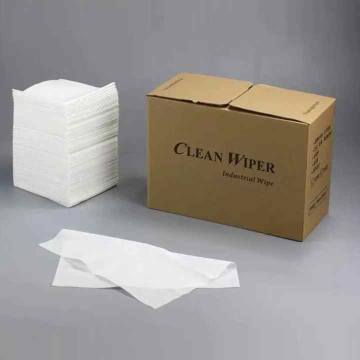 Multi-Scenario UseWhite Folding Box High Strength Durable Industrial Wipes