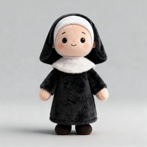 Peluche religieuse personnalisée avec logo brodé – Jouet en peluche chrétien pour souvenirs religieux - Product Image 1