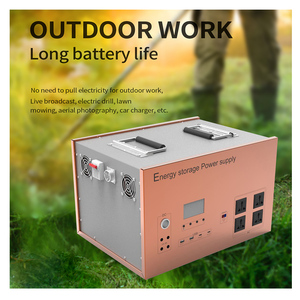 Station d'alimentation solaire portable Sunchonglic 4000W, alimentation d'urgence, batterie lithium-ion 3840Wh, onde sinusoïdale pure, MPPT, prise allume-cigare - Product Image 1