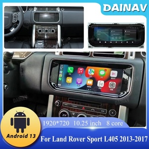 Radio para Auto con Android 13 y Panel de Aire Acondicionado para Land Rover Sport L405 2013 2014 2015 - 2017, Estéreo para Auto de 10.25 Pulgadas, Multimedia, GPS, Navegación - Product Image 3