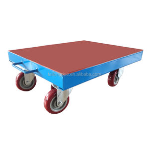 แท่นเหล็กรถเข็นสี่ล้อเคลื่อนย้ายได้สำหรับเฟอร์นิเจอร์อุปกรณ์ขนาดใหญ่รับน้ำหนักได้500กก. - Product Image 2