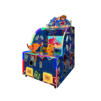 Machine de jeu d'arcade de tir à l'eau à pièces d'euros/à jeu gratuit, simulateur de terrain de jeu pour enfants, machine de jeu d'arcade, prix