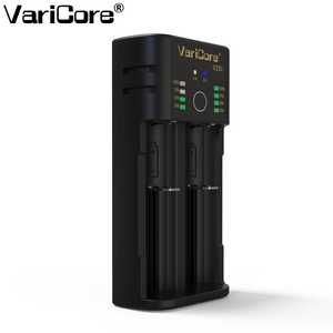 V20iバッテリー充電器Li-ion4.2V用18650 26650 21700 18350 14500 1.2V AA AAA <span class=keywords><strong>Nimh</strong></span>/cdバッテリーVariCore - Product Image 3
