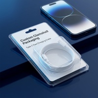 Emballage en blister transparent de qualité alimentaire écologique personnalisé, coque en PET transparente pour souris, électronique grand public