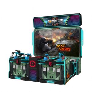Jeu de tir de simulation d'arcade vidéo avec bataille de dinosaures pour 4 joueurs - Équipement de divertissement de tir - Product Image 6