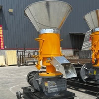 Machine de fabrication de granulés de biomasse à entraînement par réducteur à économie d'énergie pour la production de granulés de biocarburant à partir de sciure de bois et de balles de riz pour usage domestique et agricole
