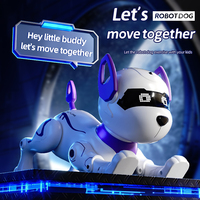 Smart High-Tech Bionic Robot Chien Électronique pour Animaux de Compagnie et Compagnon Familial avec Télécommande Tech Cadeau pour l'Éducation pour les Enfants