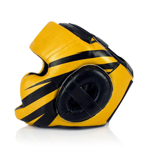 Protège-tête de boxe en cuir PU respirant, design personnalisé de haute qualité, équipement de protection d'entraînement sur mesure avec faible MOQ - Product Image 4