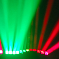 Lampe à faisceau linéaire matriciel pour discothèque, concert, DJ, éclairage de scène à effet matriciel, lumières de scène mobiles, lampes de fête pour KTV, boîte de nuit, danse