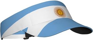 Gorra de visera ajustable con banderas nacionales de Argentina, gorra para el sol para mujeres, hombres y adolescentes, para deporte, playa, <span class=keywords><strong>tenis</strong></span>, golf, correr, senderismo - Product Image 4
