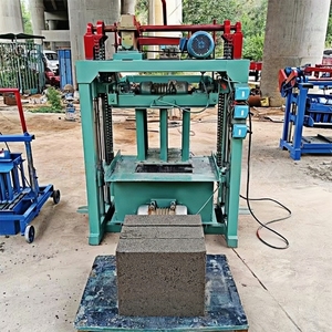 Высококачественный гидравлический станок для производства цементных кирпичей с длительным сроком службы и сертификацией качества, машина для изготовления взаимосвязанных кирпичей Brick King - Product Image 1