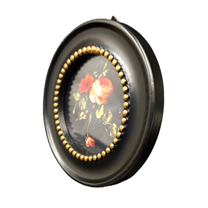 Support de cadre photo rond en résine écologique personnalisé en gros pour la décoration intérieure, salon, <span class=keywords><strong>café</strong></span>, style vintage - Product Image 1