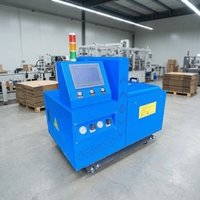 Machine à colle thermofusible 20L, pompe à piston, écran tactile 7 pouces, pompe à air, applicateur automatique pour la fermeture de cartons et l'emballage