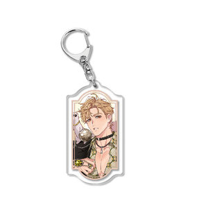 Nu Carnival <span class=keywords><strong>Eiden</strong></span> Quincy Kuya Garu Edmond Olivine - Portachiavi con personaggi del gioco, supporto in acrilico, ornamento da scrivania, regalo da collezione per i fan dei giochi - Product Image 6