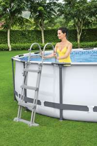 <span class=keywords><strong>Bestway</strong></span> 58330 Piscina y accesorios Escalera de seguridad para piscina 1,07 M Exterior SGS Escalera para piscina sobre el suelo Piezas de repuesto Pie CN;SHG - Product Image 2