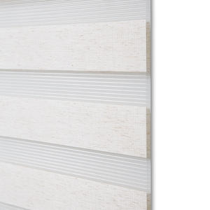 Haute qualité Smart motorisé sans fil jour nuit zèbre stores automatiques tissu bandes nuances rideaux bureau gratuit électrique - Product Image 5