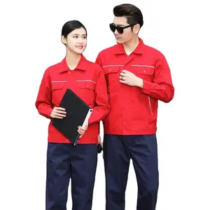 mens overall uniforms men custom working uniforms unisex work wear maintenance workwear for engineering industrial with pockets