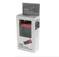 Support universel de fixation de téléphone au volant de voiture, support universel de GPS de vélo pour téléphone