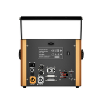 SHEHDS 6W RGB Animations-Laserlicht Hochleistungs-Vollfarbige APP DMX512 ILDA-Steuerung DJ-Laserlicht