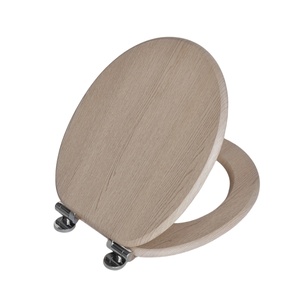 En bois MDF W106 T <span class=keywords><strong>O</strong></span> Forme Siège De Toilette Bidet Couverture 18 pouces Europe et 19 pouces USA Modèle pour Salle De Bains - Product Image 3