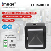 Módulo Escáner de Código de Barras 2D EM25PN Wiegand USB RS232 de Montaje Fijo para Kiosco, Control de Acceso, Inventario, Alta Velocidad 200