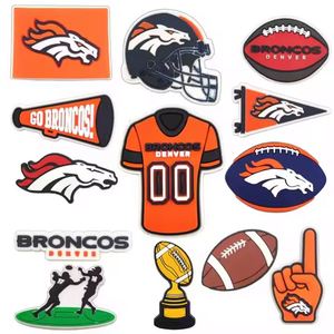 Décorations de chaussures personnalisées en PVC de style équipe de football américaine Buffalo Bills, vente en gros - Product Image 3