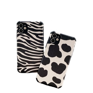 Custodia per telefono iPhone 16 <span class=keywords><strong>Zebra</strong></span> per Iphone 15 14 IMD Air bag Cow Design stampato Cover antiurto - Product Image 1