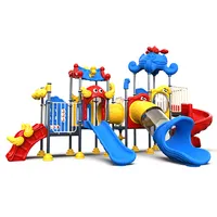 Outdoor Playground Structure, Outdoor Slide