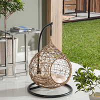 Hamac tissé pour chat au design personnalisé, durable et confortable, lit balançoire pour chat