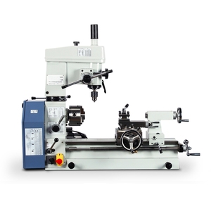 YH300小型多目的卓上型手動旋盤 家庭用旋盤 ドリル、フライス加工、ホーニング用の3in1マイクロマシン - Product Image 1