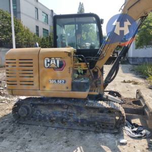 Hoge Kwaliteit Gebruikte Rups 305.5e2 Mini Graafmachine 5.5 Ton Seconde Handkern Tandwielpomp Rups 305 Graafmachine Core Verkoop - Product Image 1