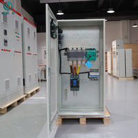 Gabinete de Transferencia de Energía Dual ATS de 400A para Paneles Solares, Panel de Distribución Automática para Conexión a Red Eléctrica Industrial y Comercial