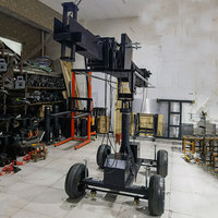 Grue de caméra télescopique super longue de 9 m avec amortisseur pour Ronin et base motorisée