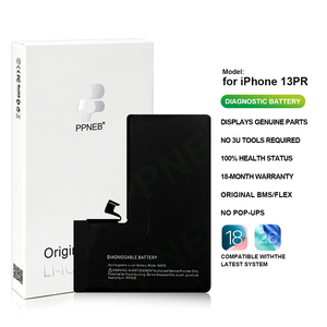 การตรวจสอบ<span class=keywords><strong>แบ</strong></span><span class=keywords><strong>ต</strong></span>เตอรี่แท้ที่ใช้แล้ว พร้อมการอัปเกรดสภาพแบตเตอรี่ 100% สำหรับ <span class=keywords><strong>iPhone</strong></span> 13 Pro 0 รอบการใช้งาน รับประกัน 18 เดือน - Product Image 3