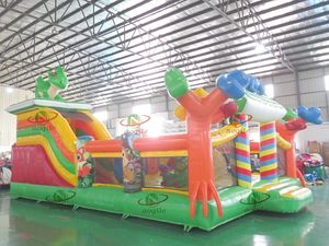 Château gonflable de qualité commerciale avec toboggan - Château de saut extérieur résistant et imperméable pour les anniversaires d'enfants à <span class=keywords><strong>louer</strong></span> - Product Image 3