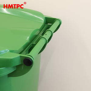 <span class=keywords><strong>Cubo</strong></span> de <span class=keywords><strong>Basura</strong></span> de Plástico HDPE Rectángulo Verde Grande para Exteriores, <span class=keywords><strong>Cubo</strong></span> de <span class=keywords><strong>Basura</strong></span> con Estructura de Pie Bonita, 240L - Product Image 5