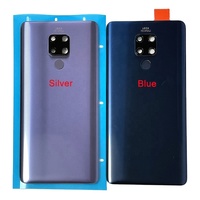 Coque de batterie d'origine pour Huawei Mate 20 X EVR-L29 + cadre de caméra pour Huawei Mate 20X Mate20 X, coque arrière + autocollant