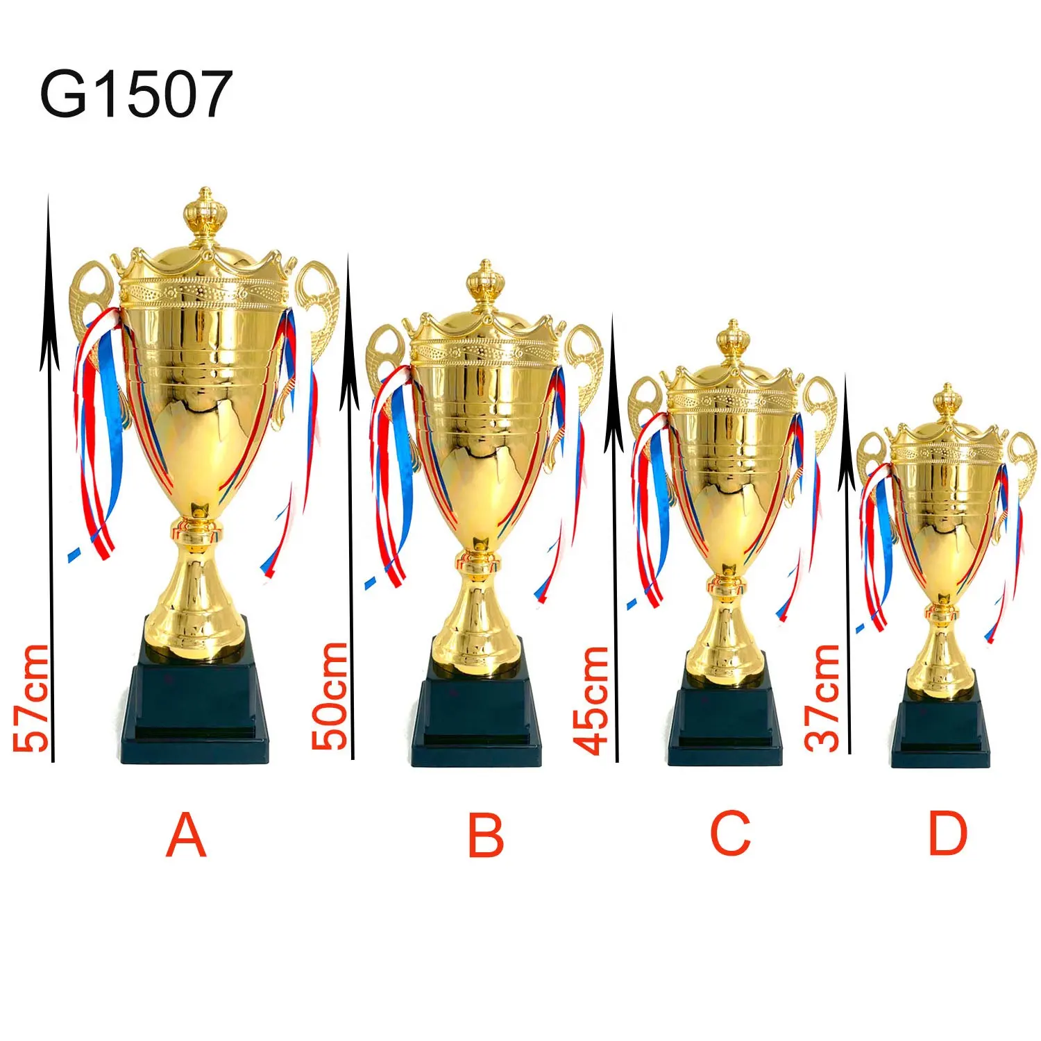 Trofi Piala Piala dan Medali Olahraga Tokoh Olahraga Desain Piala Penghargaan Mahkota Kustom