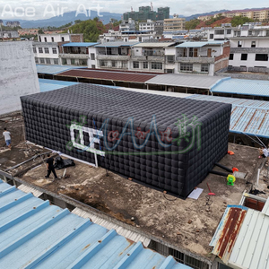 Tenda da Cinema Gonfiabile Rettangolare Nera Personalizzabile per 100 Persone, per Pubblicità Commerciale e Visione di <span class=keywords><strong>Film</strong></span> - Product Image 5